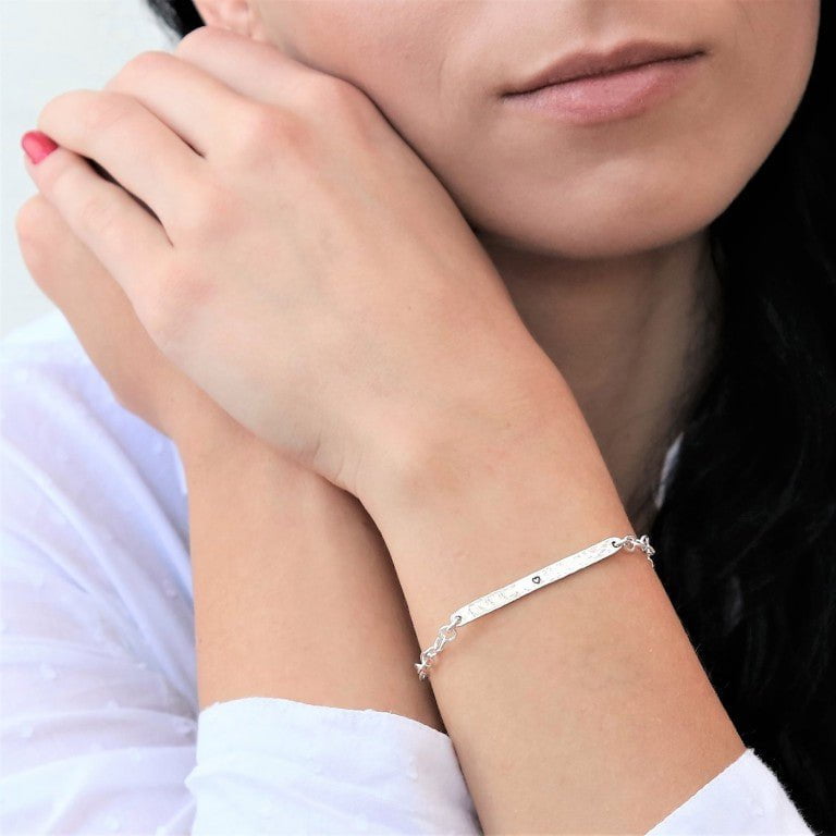 Bluenoemi Jewelry Bracelets silver Sterling Silver Bracelet for woman with hearts