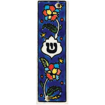 Bluenoemi Jewelry Home-Decor Blue Bluenoemi Mezuzah for Door Jewish Gifts Home Blessing Israeli Gifts