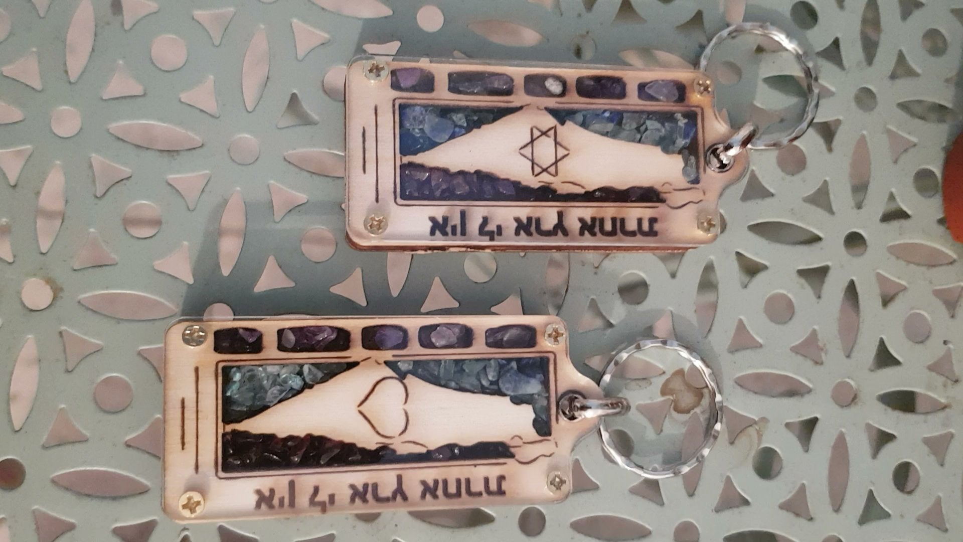 Key holder Map of Israel Bluenoemi Gifts - Bluenoemi