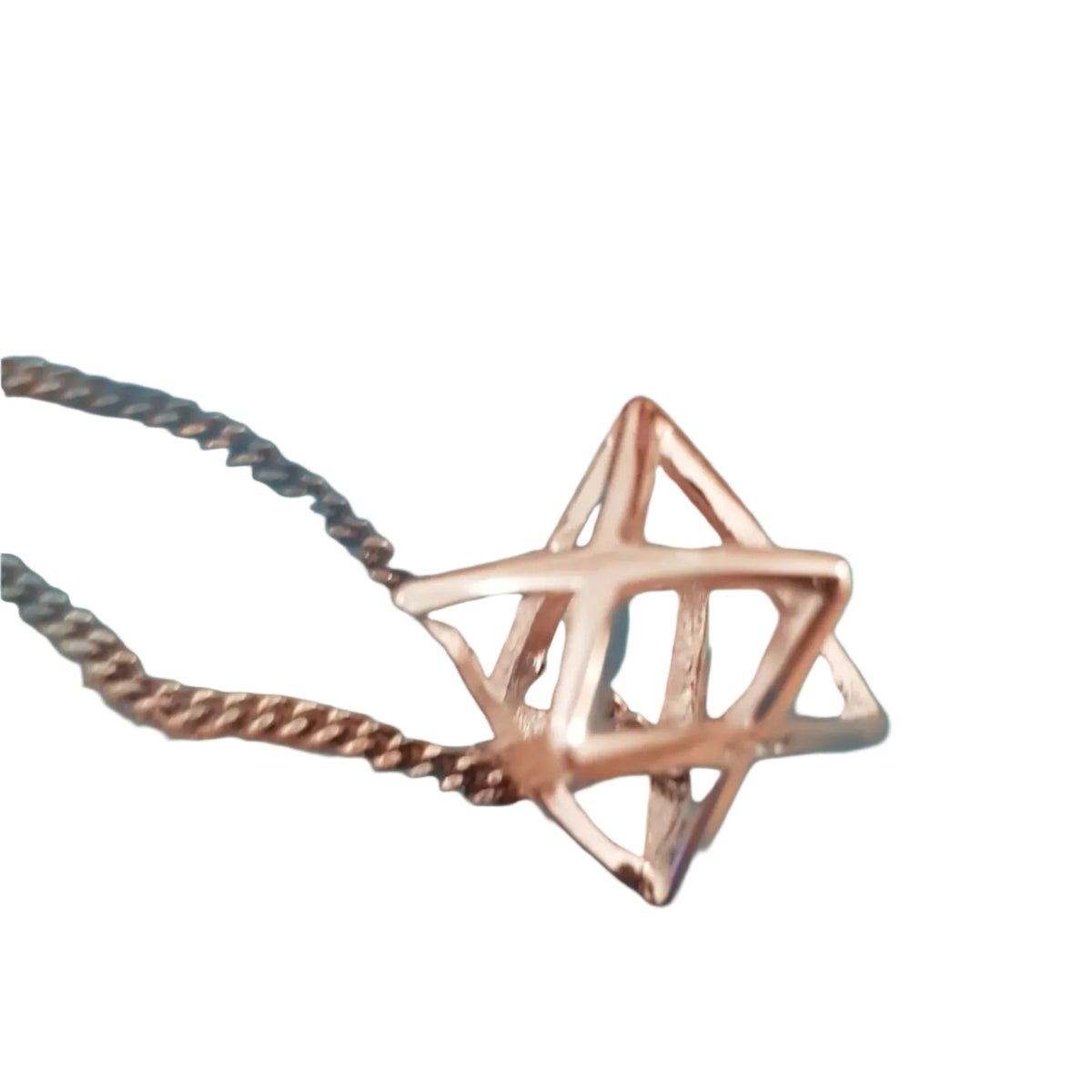 Merkaba Star of David Necklace - Symbolic jewelry. Merkava Necklaces - Bluenoemi