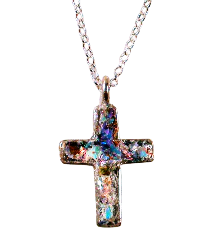 Bluenoemi Necklaces Cross pendant jewelry, Sterling Silver Cross necklace, Christian necklace for woman