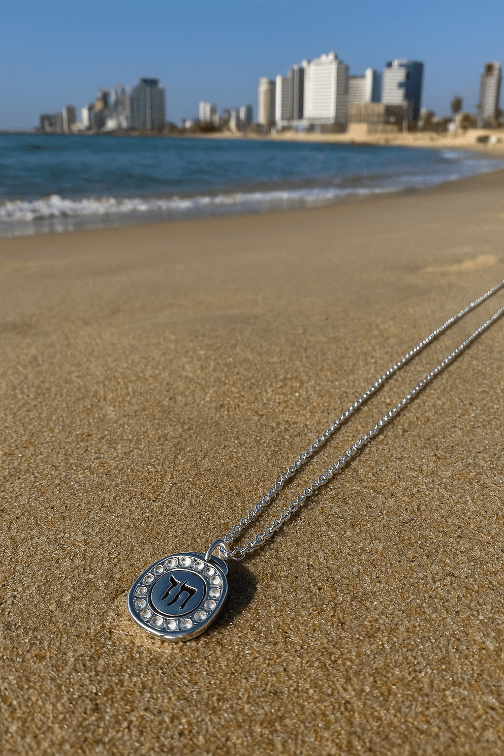 Bluenoemi Necklaces & Pendants Star of David / Chai Sterling Silver Necklace