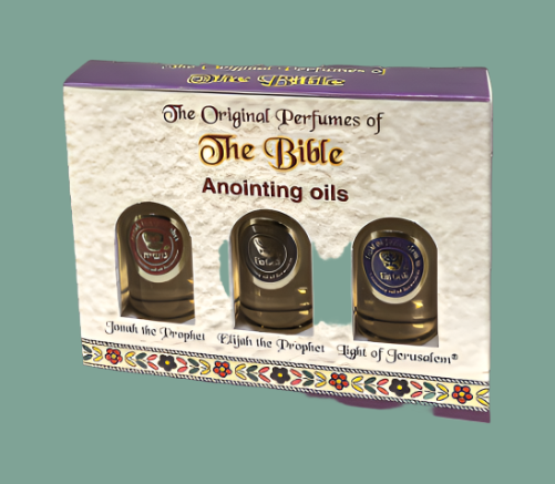 Bluenoemi Oils Anointing Oils Trio of 10ml - Jonah, Elijah, Light of Jerusalem