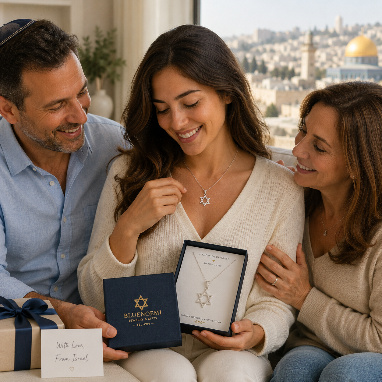 Fanily gift star of david