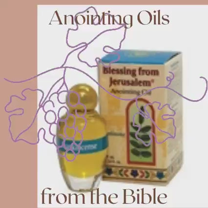 Frankincense and Myrrh Anointing Oil: Blessing From Jerusalem