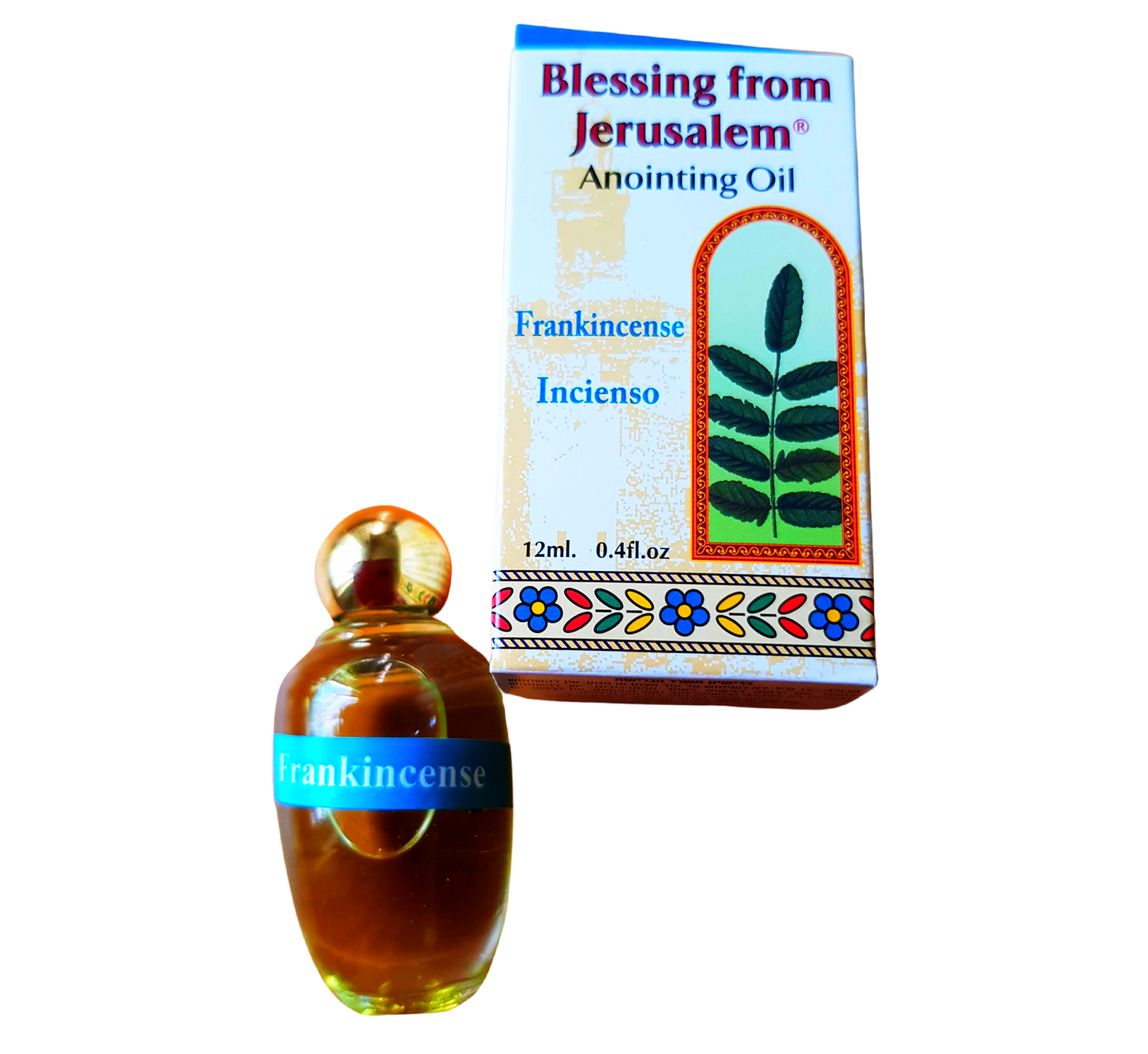 Bluenoemi Anointing Oil Frankincense Frankincense Incienso Anointing Oil Made in Israel the Land of the Bible 12 ml
