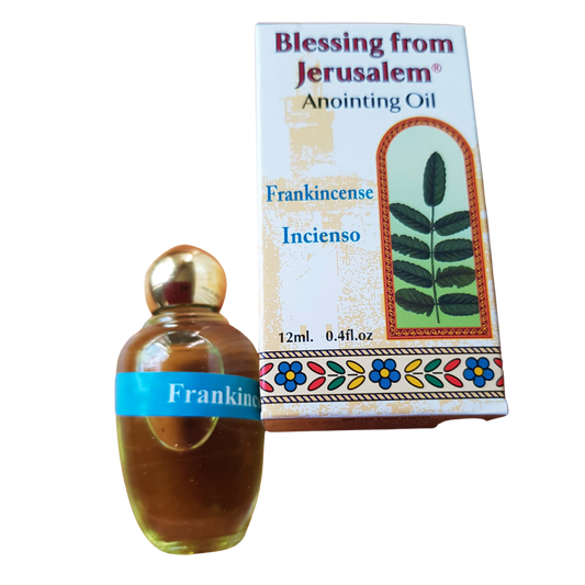 Bluenoemi Anointing Oil Frankincense Frankincense Incienso Anointing Oil Made in Israel the Land of the Bible 12
ml
