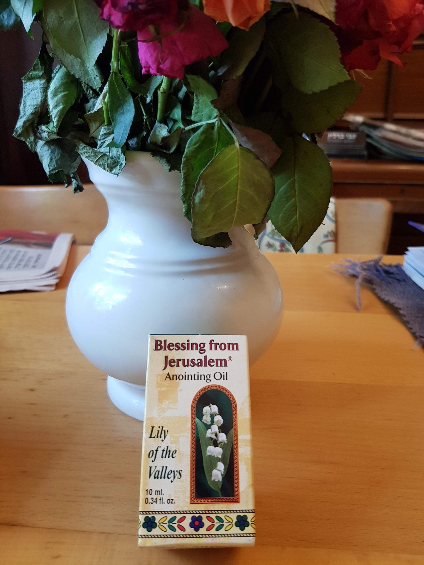 Lily of the Valleys Anointing Oil with Biblical Spices 10ml - Bluenoemi
