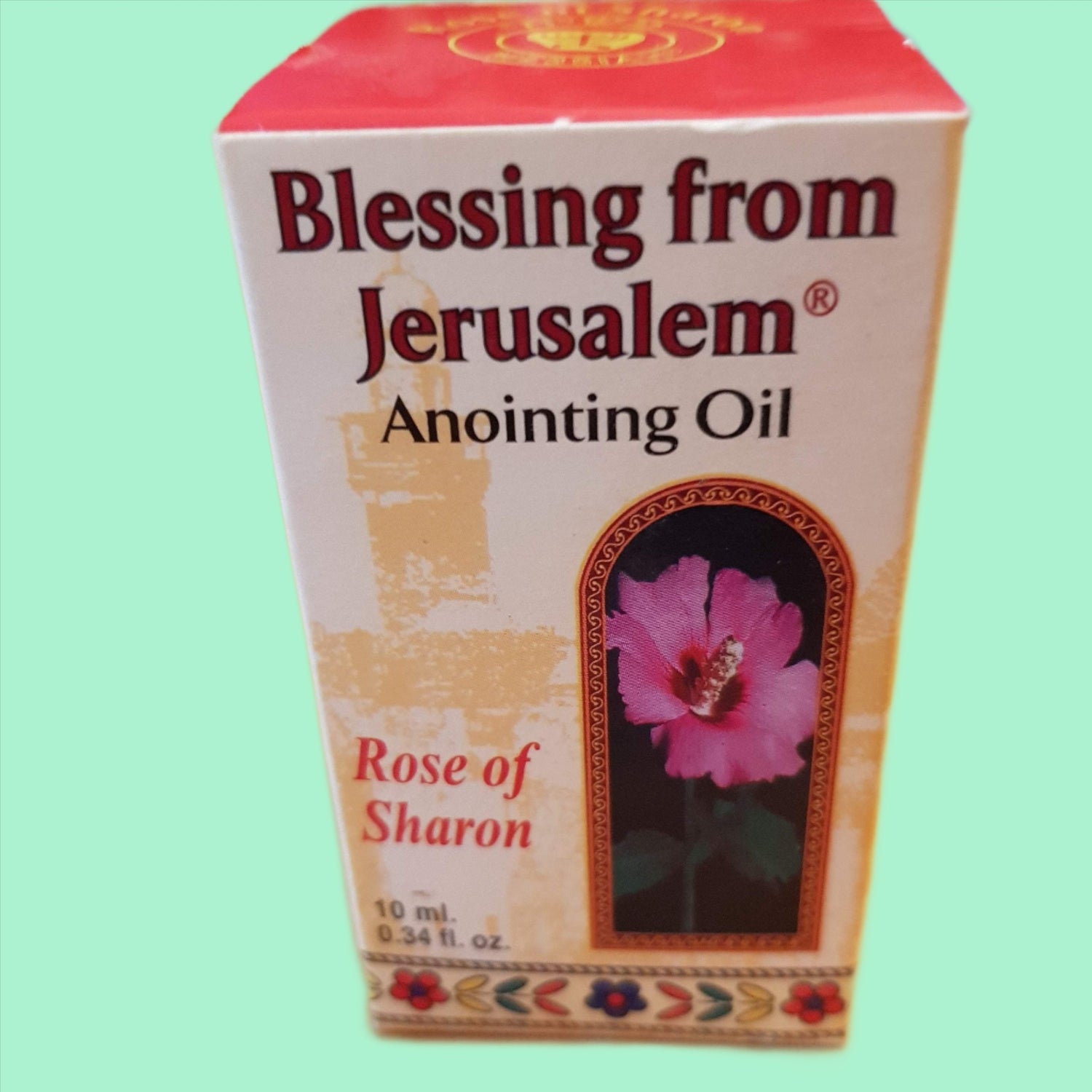 Bluenoemi Anointing Oil Rose of Sharon Rose of Sharon Anointing Oil with Biblical Spices 10ml