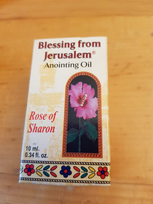 Bluenoemi Anointing Oil Rose of Sharon Rose of Sharon Anointing Oil with Biblical Spices 10ml