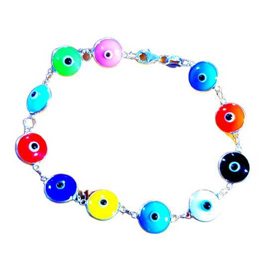 Bluenoemi Bracelets multi-color Good Luck Evil Eye Beads Bracelet for Protection and Good Luck