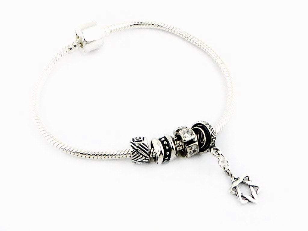 Bluenoemi Bracelets silver Bracelet for woman, Star of David Jewish jewelry
