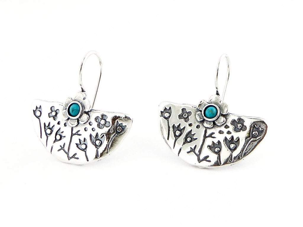 Bluenoemi Earrings Israeli jewelry designers in silver earrings for women opals/ turquoises / amethysts / garnets