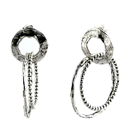 Bluenoemi Earrings silver Elegant Sterling Silver Earrings for Women Dangle Earrings Israeli Jewelry