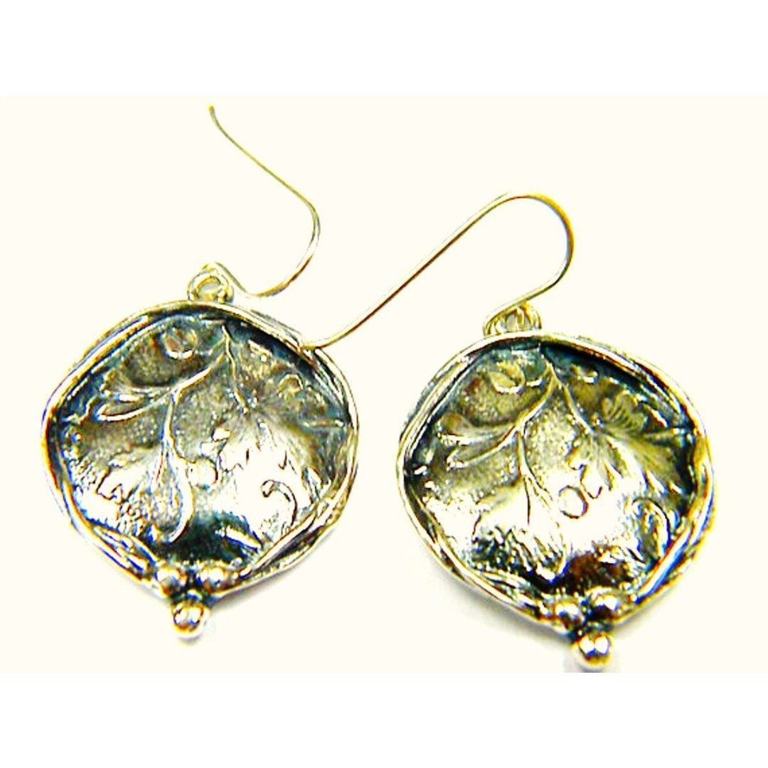 Bluenoemi Earrings silver Silver earrings / earrings for women / dangle earrings / leaf design