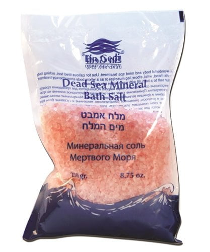 Bluenoemi Eau de Parfume Dead Sea Salt Pink Sea Bath Salt -Perfumed-250gr - pink