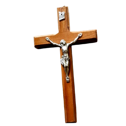 Bluenoemi Home-Decor brown Bluenoemi Cross Olive Wood Crucifix Bethlehem Jerusalem Holyland