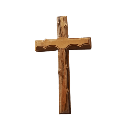 Bluenoemi Home-Decor brown Bluenoemi Cross Olive Wooden Cross Bethlehem Jerusalem Holyland