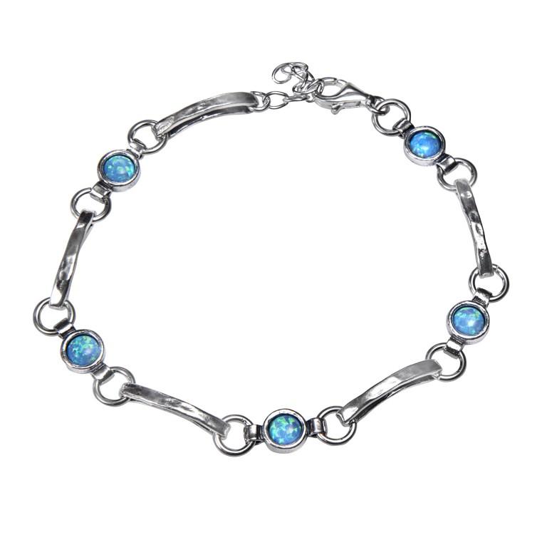 Bluenoemi Jewelry Bracelets Silver Bracelet for woman sterling silver bracelets Boho jewelry  love gift Valentine
