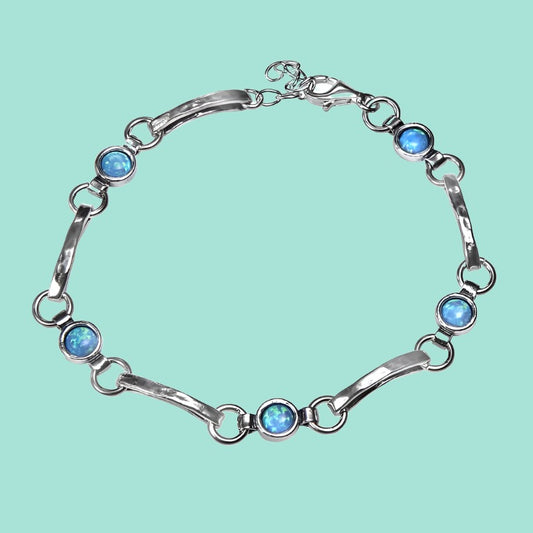 Bluenoemi Jewelry Bracelets Silver Bracelet for woman sterling silver bracelets Boho jewelry  love gift Valentine