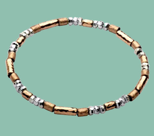 Bluenoemi Jewelry Bracelets Sterling Silver and goldfilled bracelet. Sterling silver bracelets for woman.