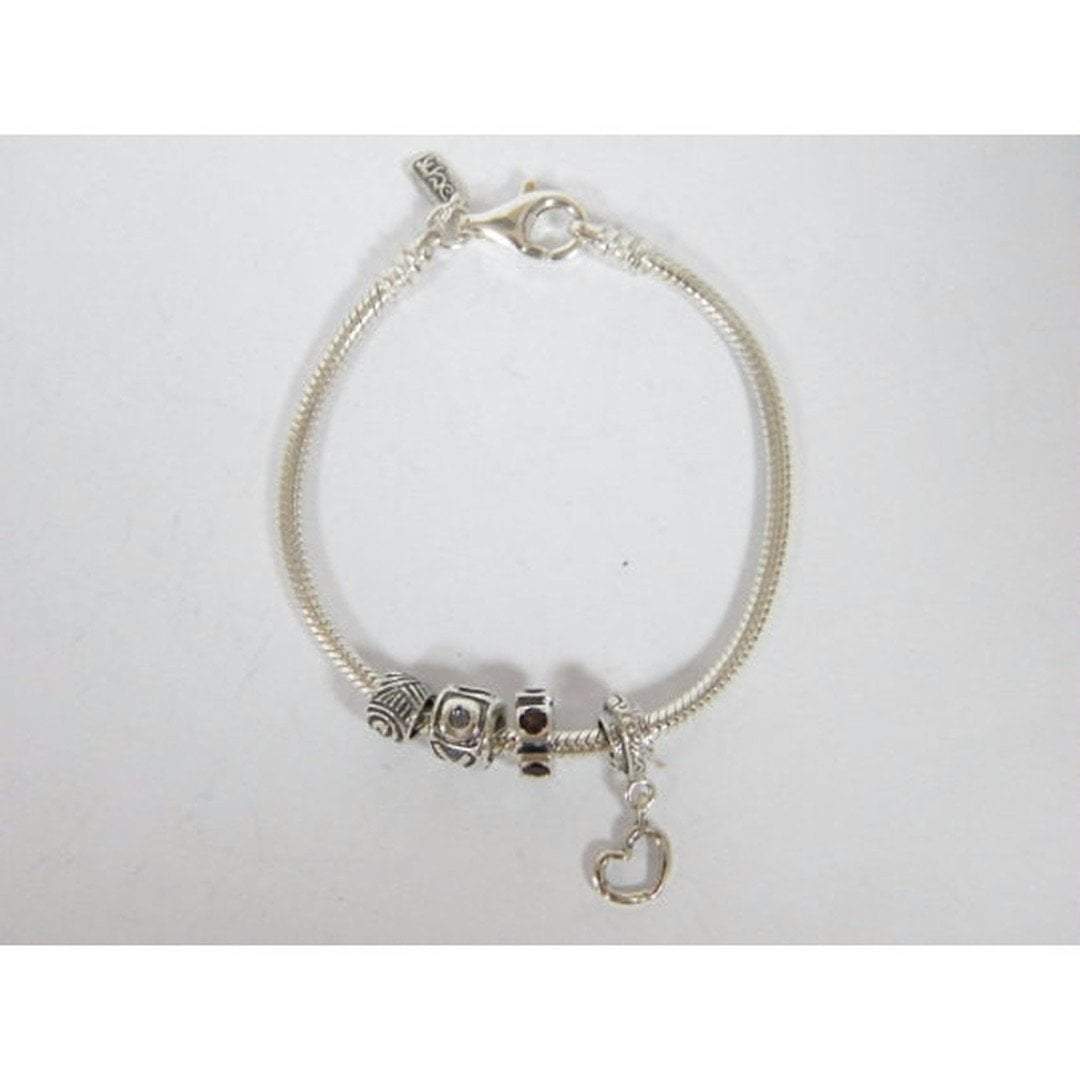 Bluenoemi Jewelry Bracelets Sterling Silver Bracelet, beaded bracelet, Charms bracelet