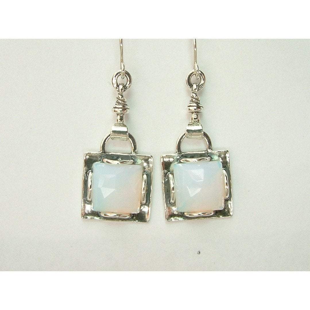 Bluenoemi Jewelry Earrings Bluenoemi Jewelry Silver earrings / earrings for woman / dangle earrings Opalit corneol onyx turquoise