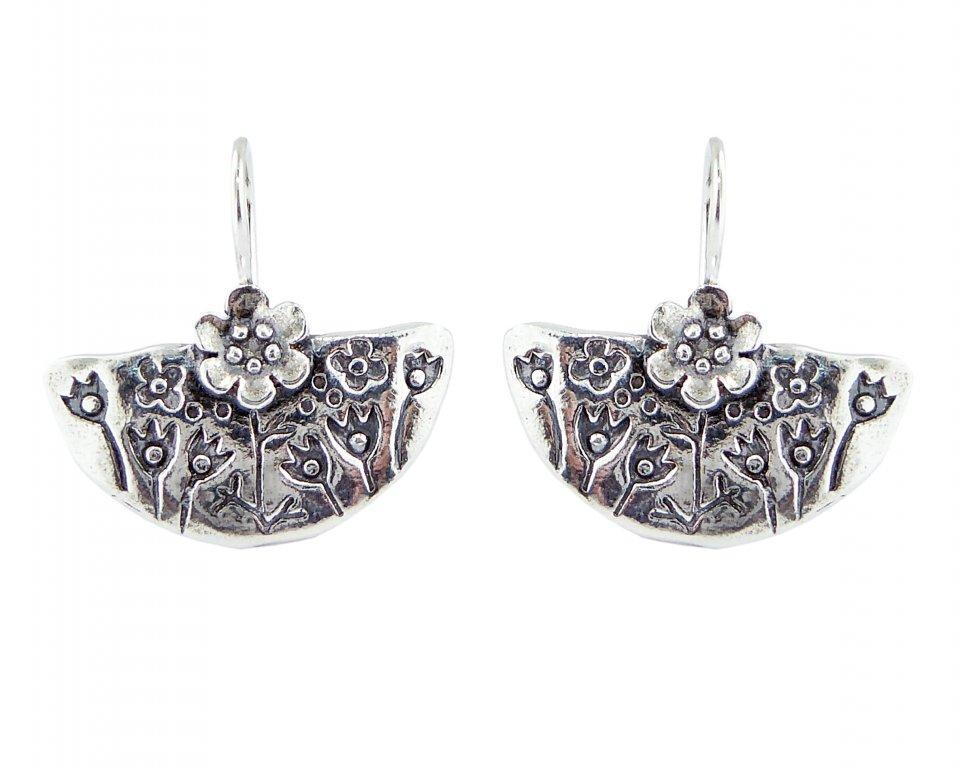 Bluenoemi Jewelry earrings pearl Romantic silver earrings for women Bluenoemi Israeli Jewelry