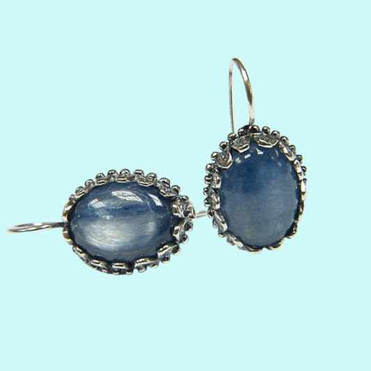 Silver earrings / earrings for woman / dangle earrings - Bluenoemi