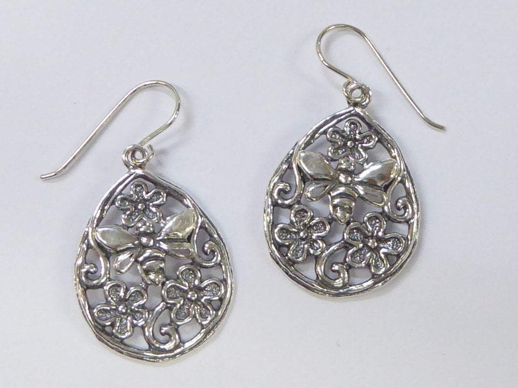 Bluenoemi Jewelry Earrings silver Silver Earrings , Dangle designer earrings nature inspired earrings for woman, silber ohringe
