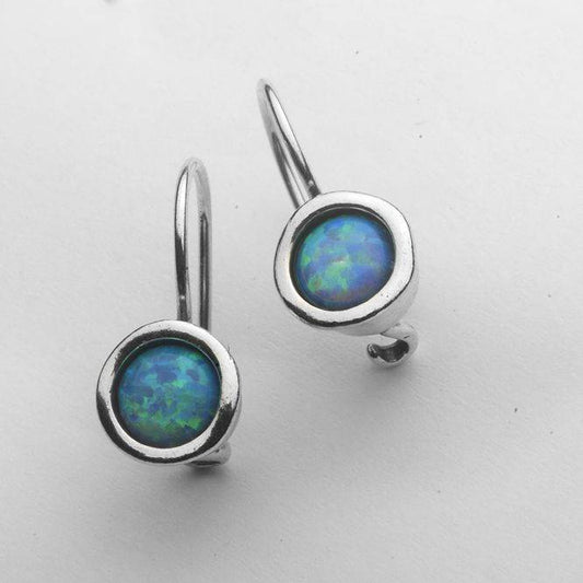 Bluenoemi Jewelry earrings Sterling Silver earrings, opal earrings, opal  earrings for women,  dangle earrings, Bluenoemi