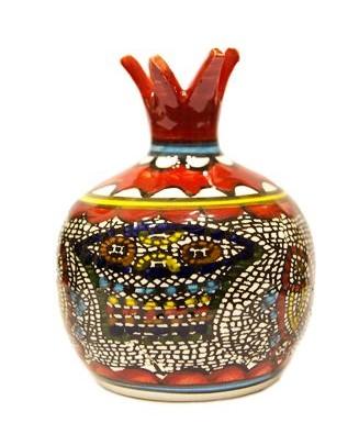Bluenoemi Jewelry home-decor Tabgha Miracle Mosaic Bluenoemi Judaica Gifts for the Home. Armenian Ceramic Pomegranate Home Blessing.