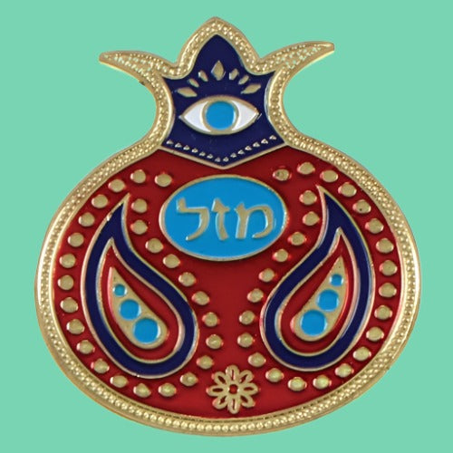 Bluenoemi Jewelry magnet Copy of Israel Fridge magnet Hamsa Mazel magnet. Jewish gifts. Passover gift. Hanukkah.