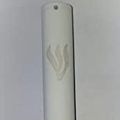 Bluenoemi Jewelry Mezuzah White Bluenoemi Mezuzah for Door Jewish Gifts Home Blessing Israeli Gifts