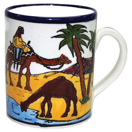 Bluenoemi Jewelry Mug Mugs Israeli Armenian Design Ceramic Mugs