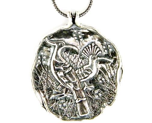 Bluenoemi Jewelry Necklaces 45 / silver Sterling Silver Pendant birds necklace for woman
