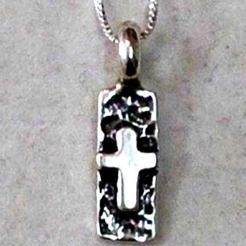 Bluenoemi Jewelry Necklaces 45cm / silver Christian Jewelry, Adorable Cross pendant,  Sterling Silver cross necklace