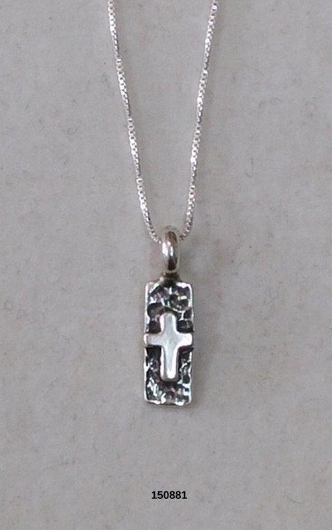 Bluenoemi Jewelry Necklaces 45cm / silver Christian Jewelry, Adorable Cross pendant,  Sterling Silver cross necklace