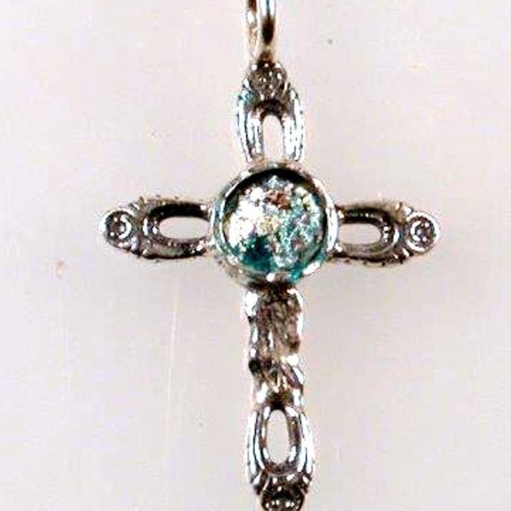 Bluenoemi Jewelry Necklaces 45cm / silver Christian Jewelry,  Cross jewelry, Sterling Silver cross necklace