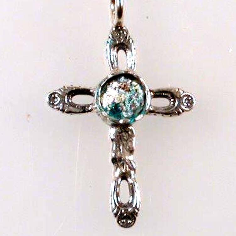 Bluenoemi Jewelry Necklaces 45cm / silver Christian Jewelry,  Cross jewelry, Sterling Silver cross necklace