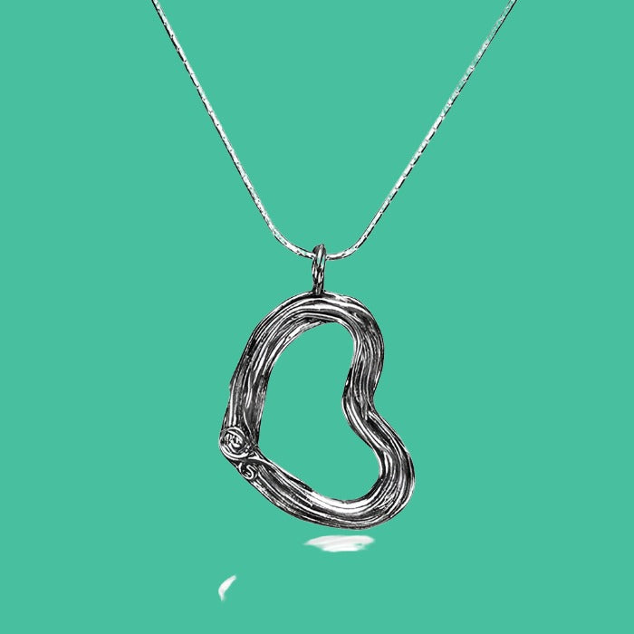 Bluenoemi heart necklace sterling silver - Bluenoemi