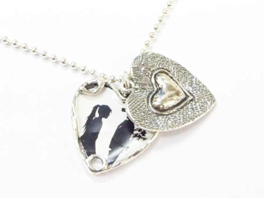 Bluenoemi Jewelry Necklaces silver Locket heart necklace pendant sterling silver love necklace for woman