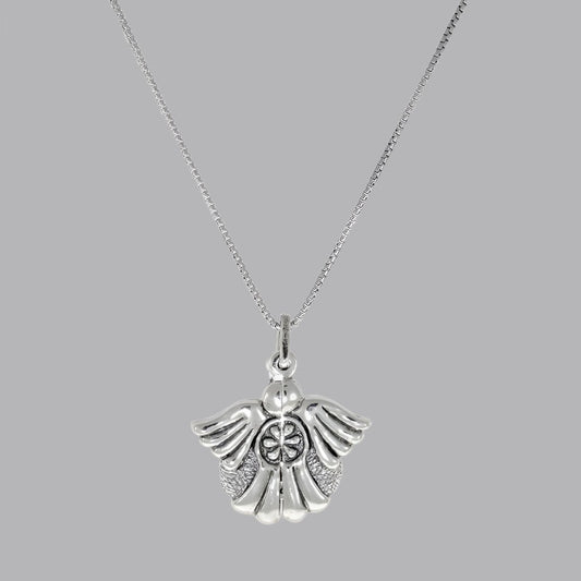 Bluenoemi Jewelry Necklaces Sterling Silver Angel Pendant for Woman