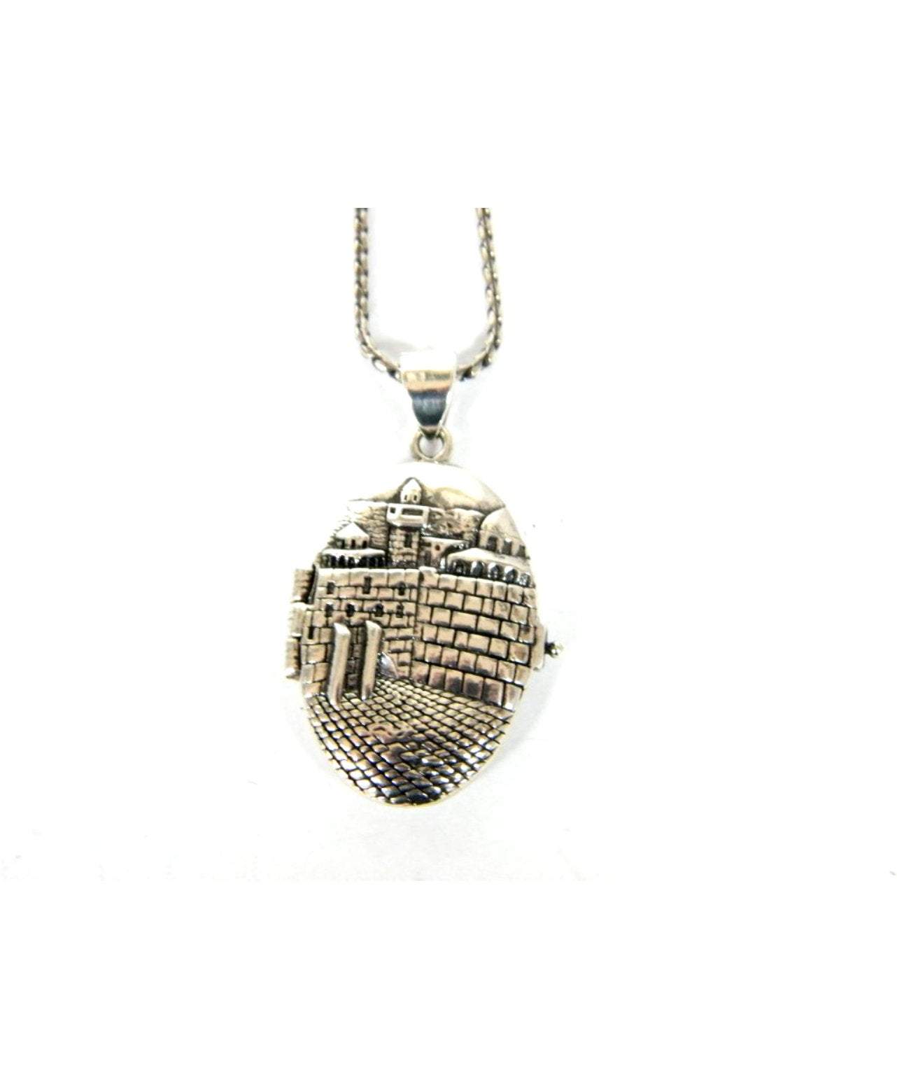 Bluenoemi Jewelry Necklaces Sterling Silver necklace with Jerusalem view