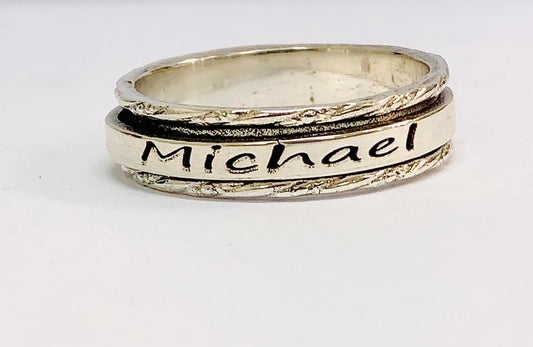 Bluenoemi Jewelry Personalized Rings Bluenoemi Israel Ring | Personalized Spinner Ring · Inspiration Ring · Personalize the ring