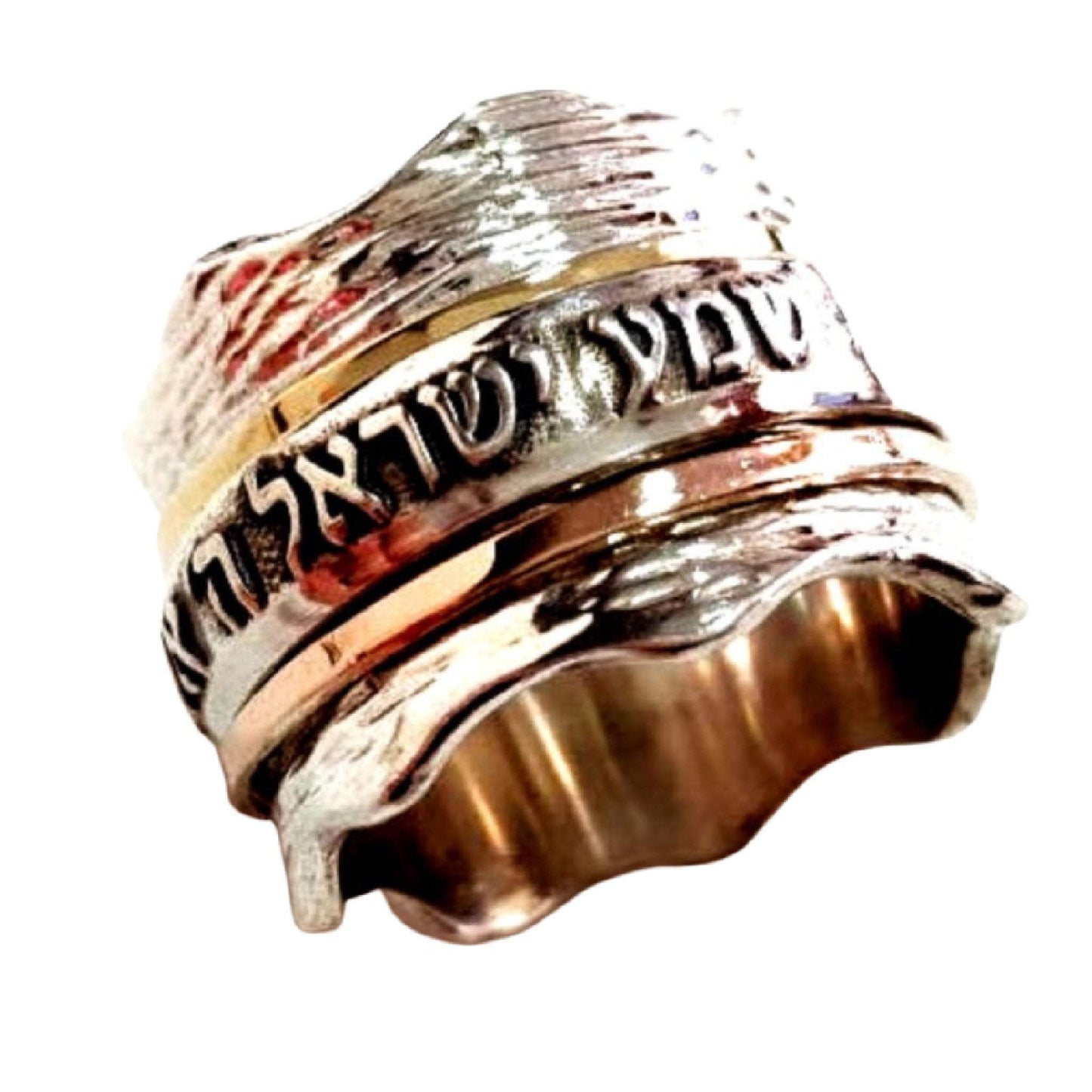 Bluenoemi Jewelry Personalized Rings Spinner rings from Israel Beautiful  romantic spinner rings for women.