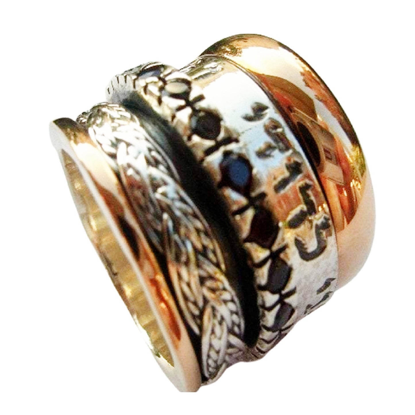 Bluenoemi Jewelry Personalized Rings Spinner rings, personalized rings for couples ,  Israeli spinner rings