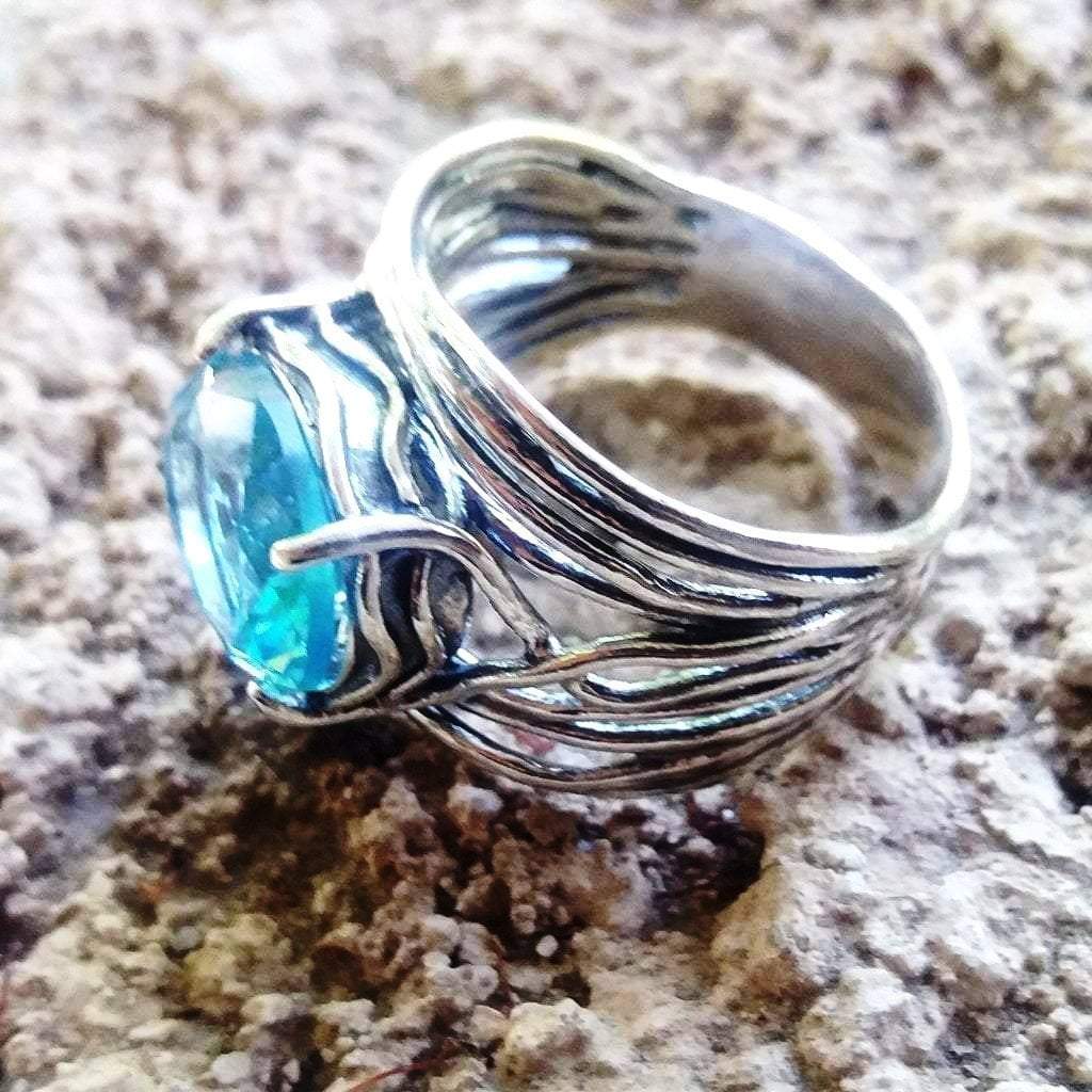 Bluenoemi Jewelry Rings Beautiful cz zircon sterling silver ring for woman.
