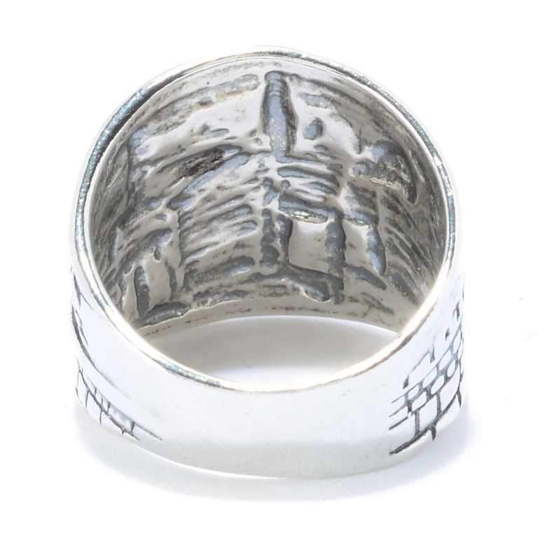 Bluenoemi Jewelry Rings Bluenoemi Sterling Silver Ring for Woman and Man with Jerusalem View