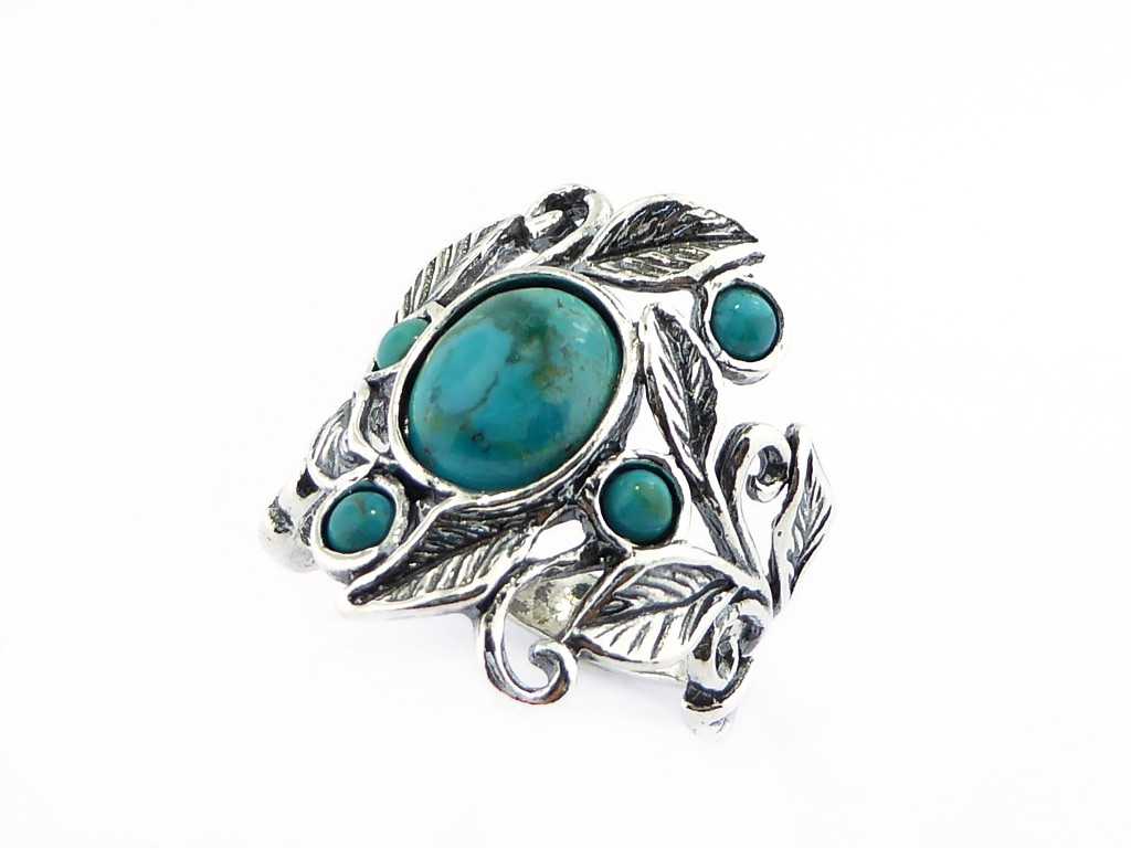 Bluenoemi Jewelry Rings Jewelry from Israel Sterling silver ring for woman set turquoise